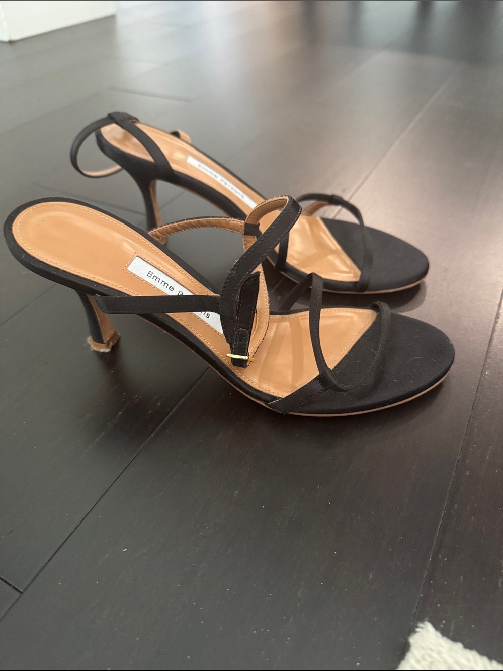 Emme Parsons Satin Loop Heels - Picture 6 of 7
